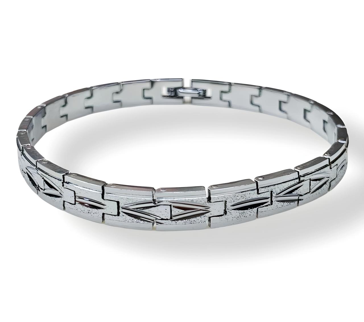 Silver Strap Bracelet