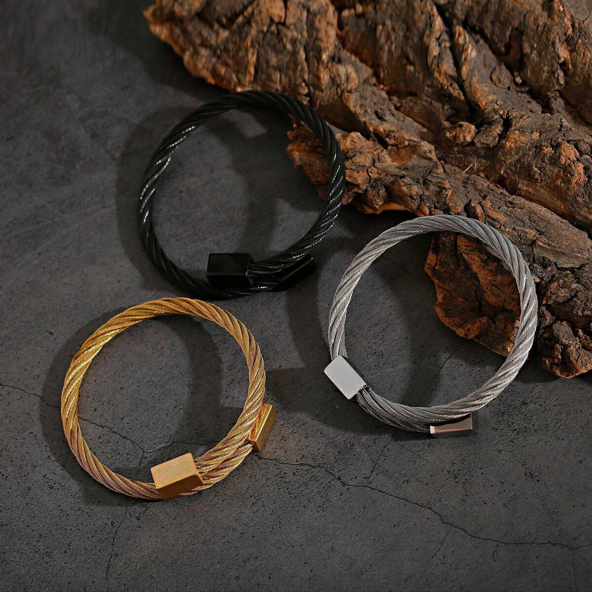Golden Cuff Bracelet