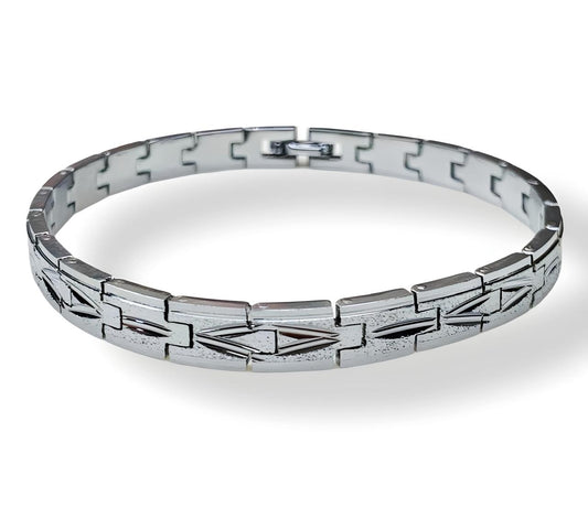 Silver Strap Bracelet